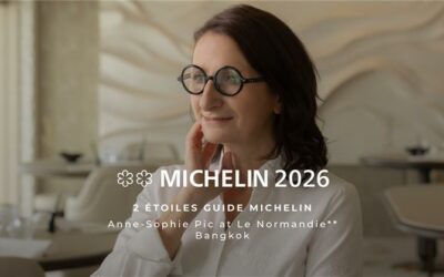 Anne-Sophie Pic at Le Normandie**, récompensé de 2 étoiles au Guide Michelin 2026